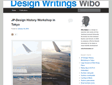 Tablet Screenshot of designwritings.com